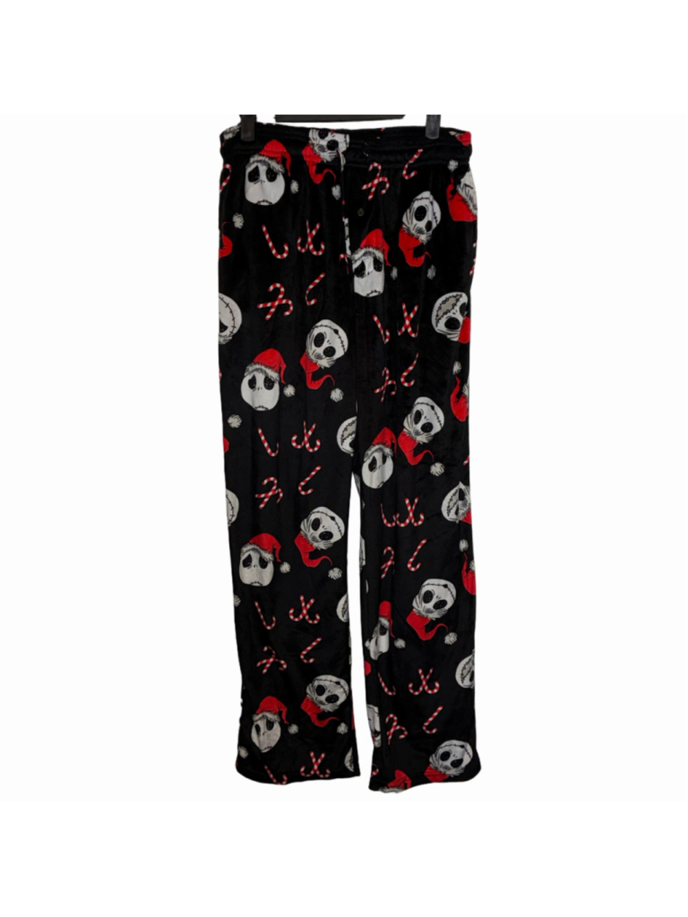 Women's Disney Nightmare Before Christmas Pajama Pants Size L Black Red